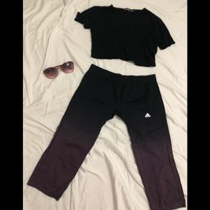 Adidas workout pants